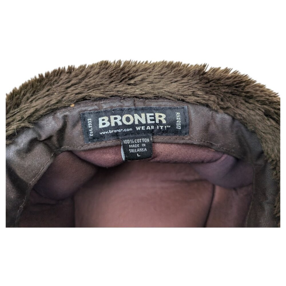 Broner Trapper Hat Large w/ gold Pheasant Pin - Picture 8 of 8